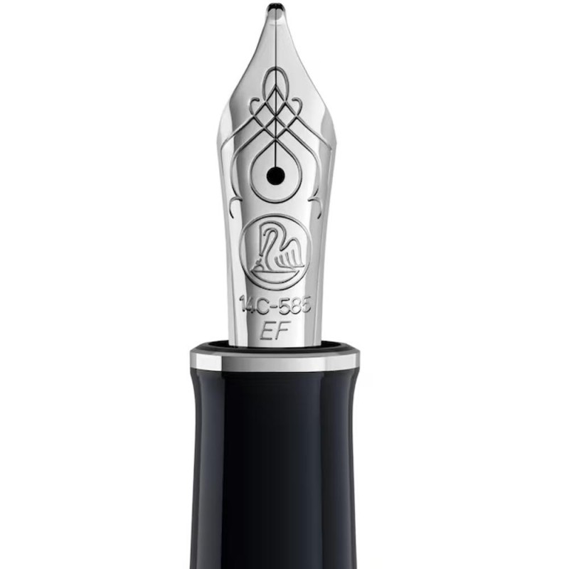 Penita EF din Aur 14K/585, Placata cu Rodiu, pentru M605