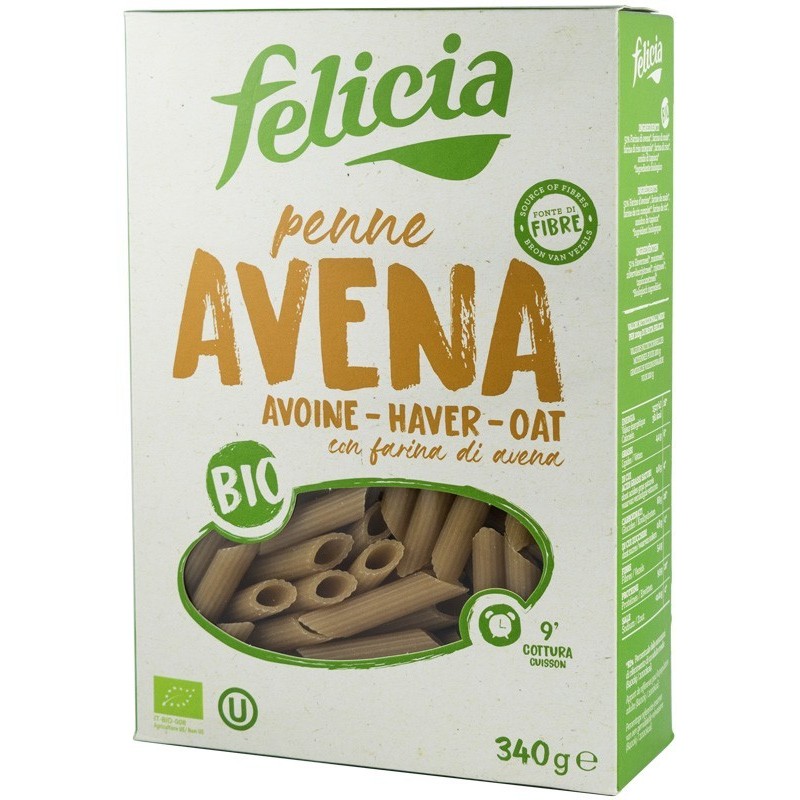 Penne Bio din Faina de Ovaz, Felicia, 340 g