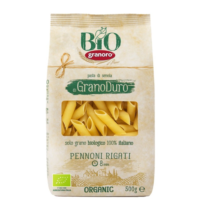 Pennoni Rigati ECO fara Oua Nr.43, Granoro, 500 g