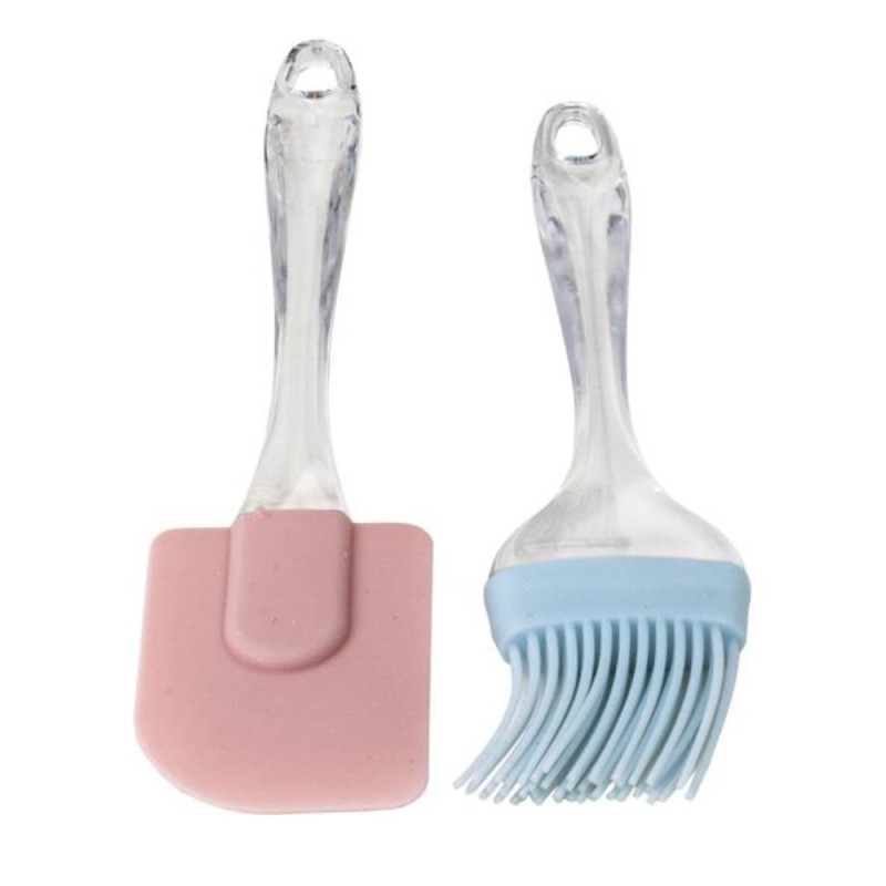 Pensula si Paleta din Silicon, 2 Bucati