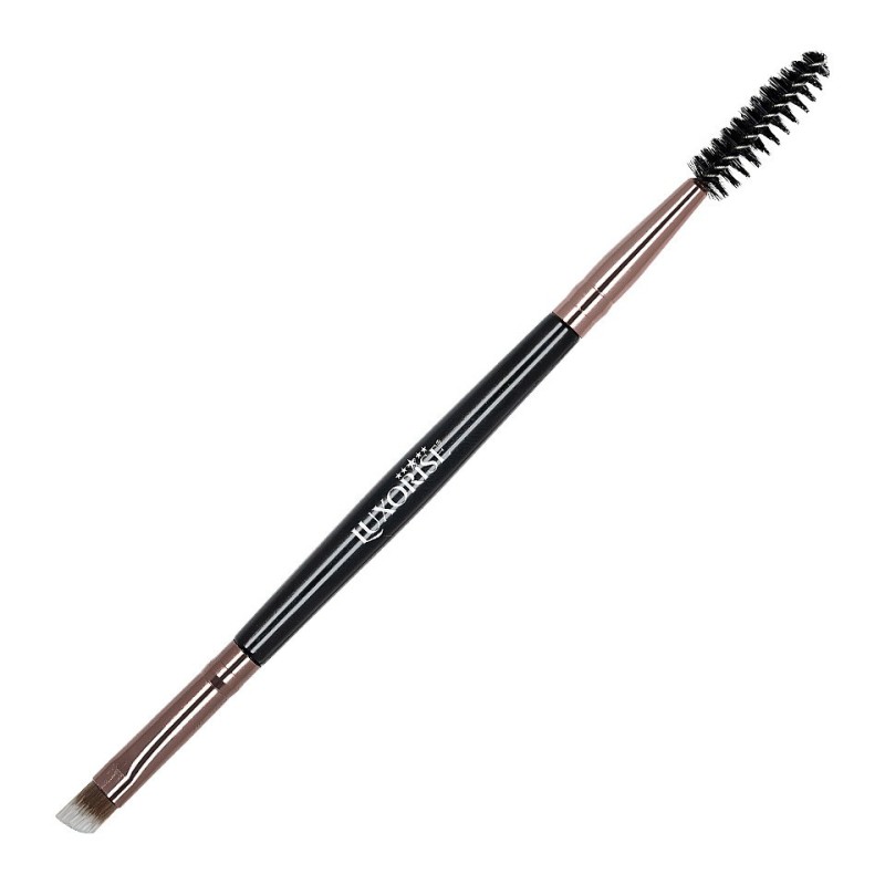 Pensula si Perie Sprancene Luxorise Duo Eyebrow Brush