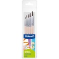 Pensule Starter, Seria 24, Varf Rotund din Par Ponei, Marimi 2, 4 , 8 ,10, 12, Herlitz