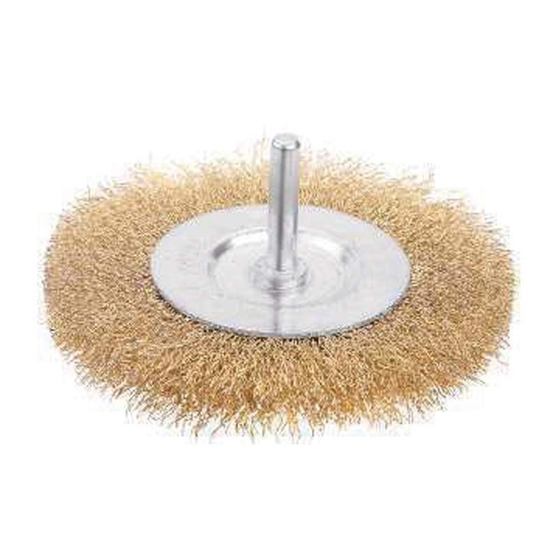 Perie Cilindrica Plata de Sarma, Profesional, Harden, Prindere 6.35, Disc 75, Diametru Sarma 0.3