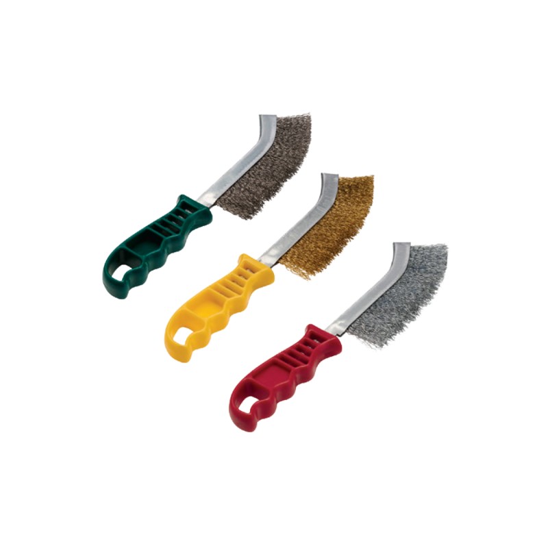 Perie cu Maner din Plastic pentru Inox, Uhbw, Grosime Sarma 0.30