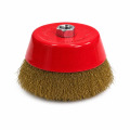 Perie Cupa de Sarma cu Fir Crimpat de 150 mm, pentru Curatare si Polizare, Smart Heater