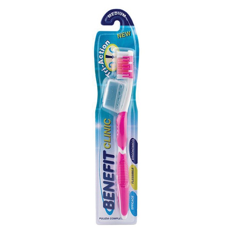 Periuta de Dinti Benefit Tri-action, Medium