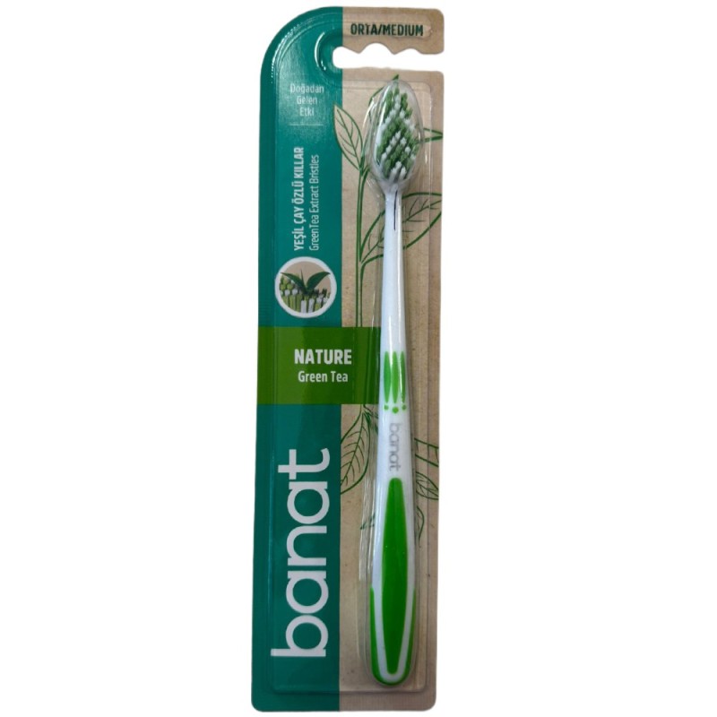 Periuta de Dinti Nature Green Tea, Banat