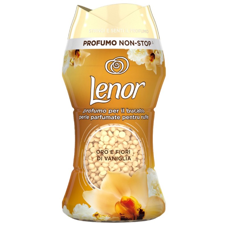 Perle Parfumate pentru Rufe, Lenor Orhidee si Vanilie, 140 g