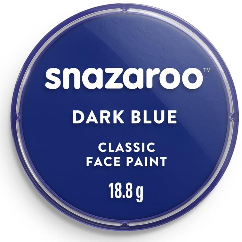 Pictura pe Fata Snazaroo, Albastru Inchis, 18 ml