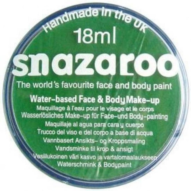Pictura pe Fata, Snazaroo, Bright Green, 18 ml