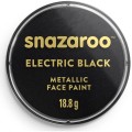 Pictura pe Fata Snazaroo, Negru Electric, 18 ml