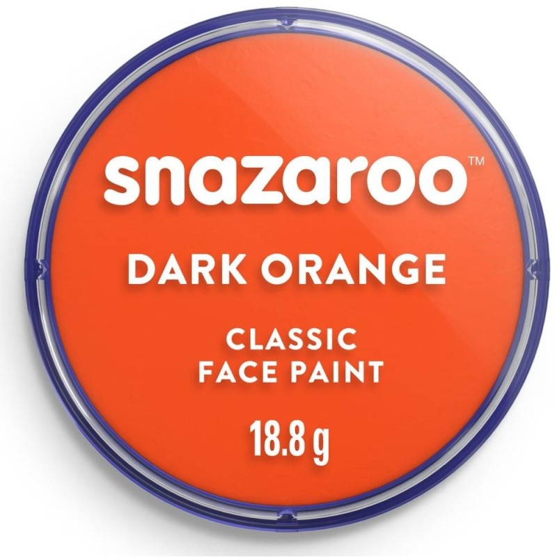 Pictura pe Fata Snazaroo, Portocaliu Inchis, 18 ml