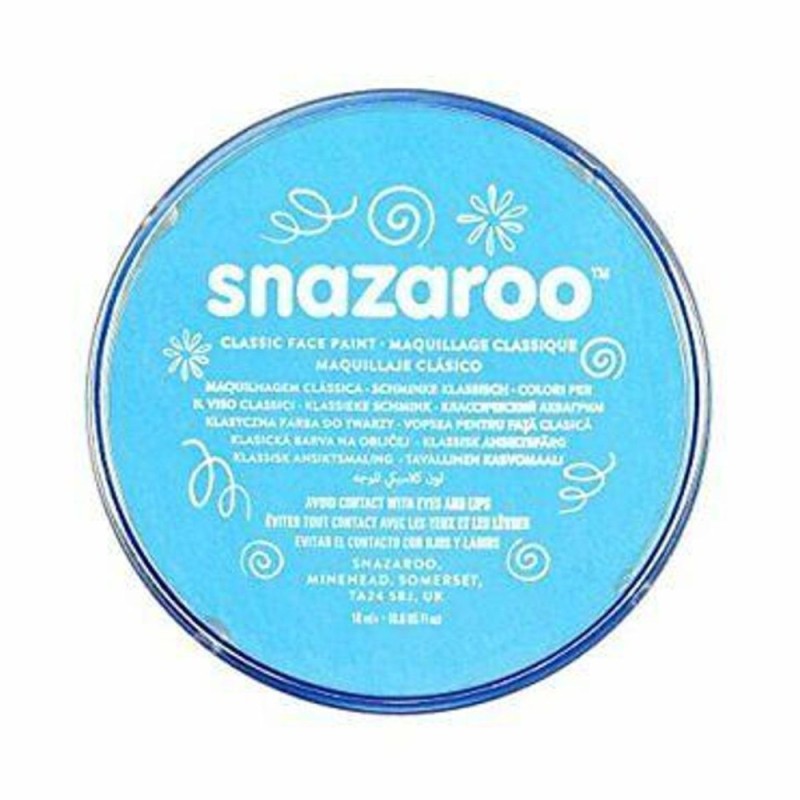 Pictura pe Fata Snazaroo, Turcoaz, 18 ml