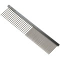 Pieptene pentru Animale, Otel Inoxidabil, Dinti Rotunzi, 190 x 40 mm
