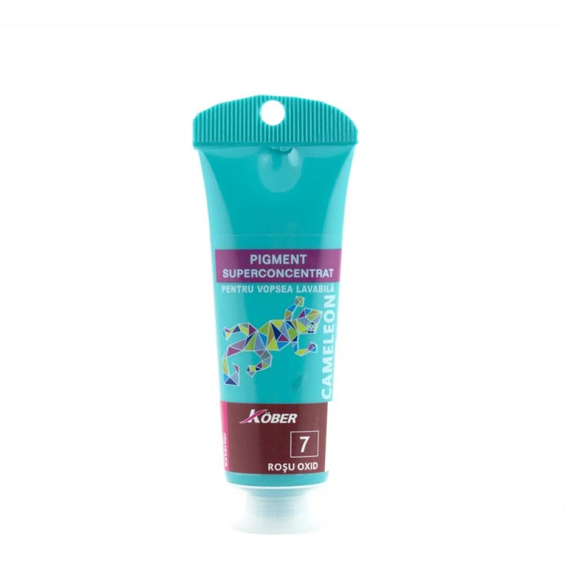 Pigment Superconcentrat, Kober, pentru Vopsele Lavabile, Rosu Oxid, 30 ml
