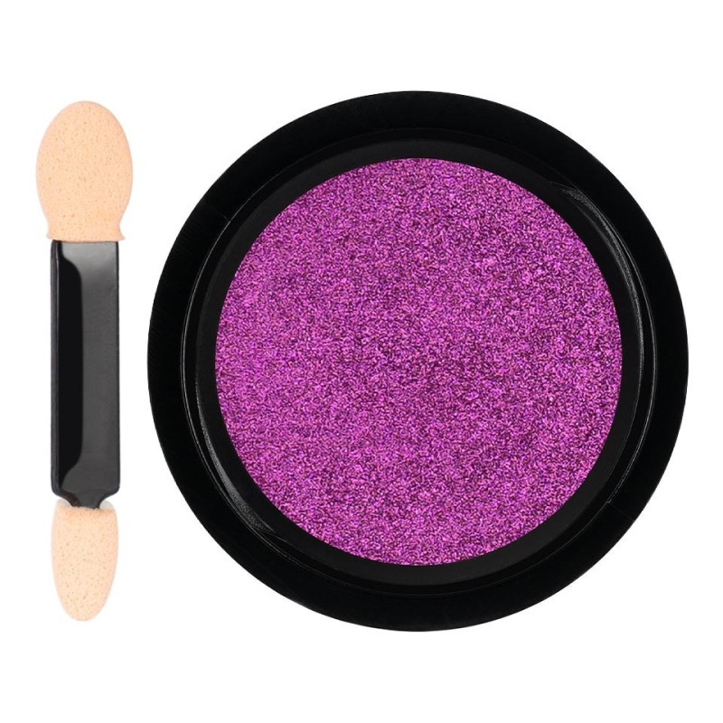 Pigment Unghii Mirror Powder Luxorise, Fuchsia Pop