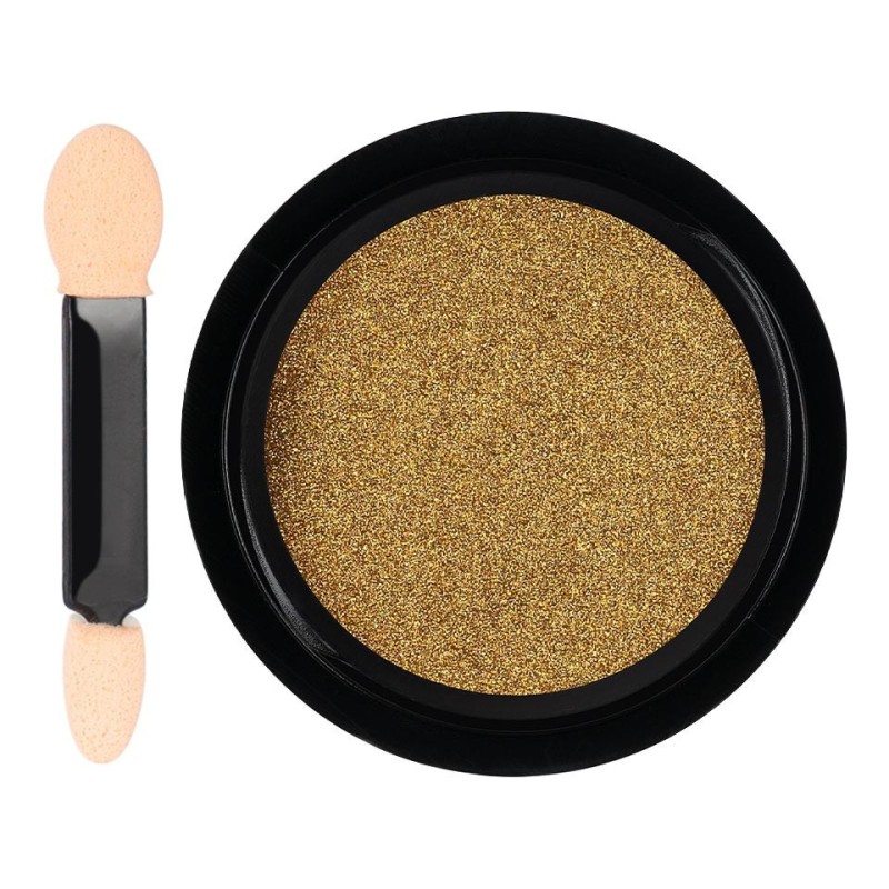 Pigment Unghii Mirror Powder Luxorise, Gold