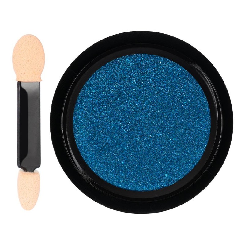 Pigment Unghii Mirror Powder Luxorise, Navy Blue