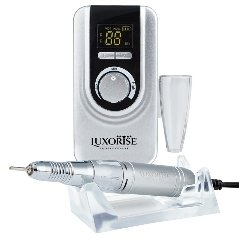 Pila Electrica Portabila Revolution Elite, Luxorise, 35.000 Rpm, Silver