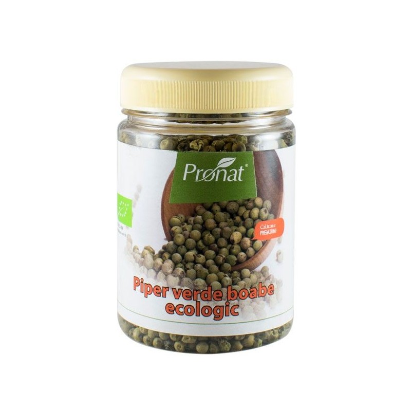 Piper Verde Boabe Bio, 40g