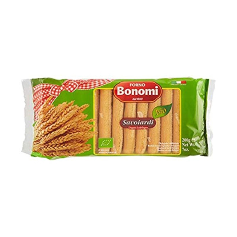 Piscoturi BIO Savoiardi, Forno Bonomi, 200g ( 26% Ou )