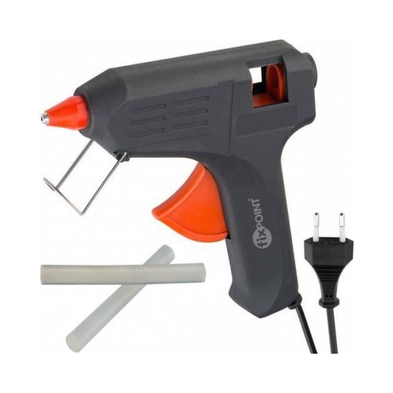 Pistol de Lipit Plastic 40W, 2 Rezerve Fixpoint GG-40W-FIXP