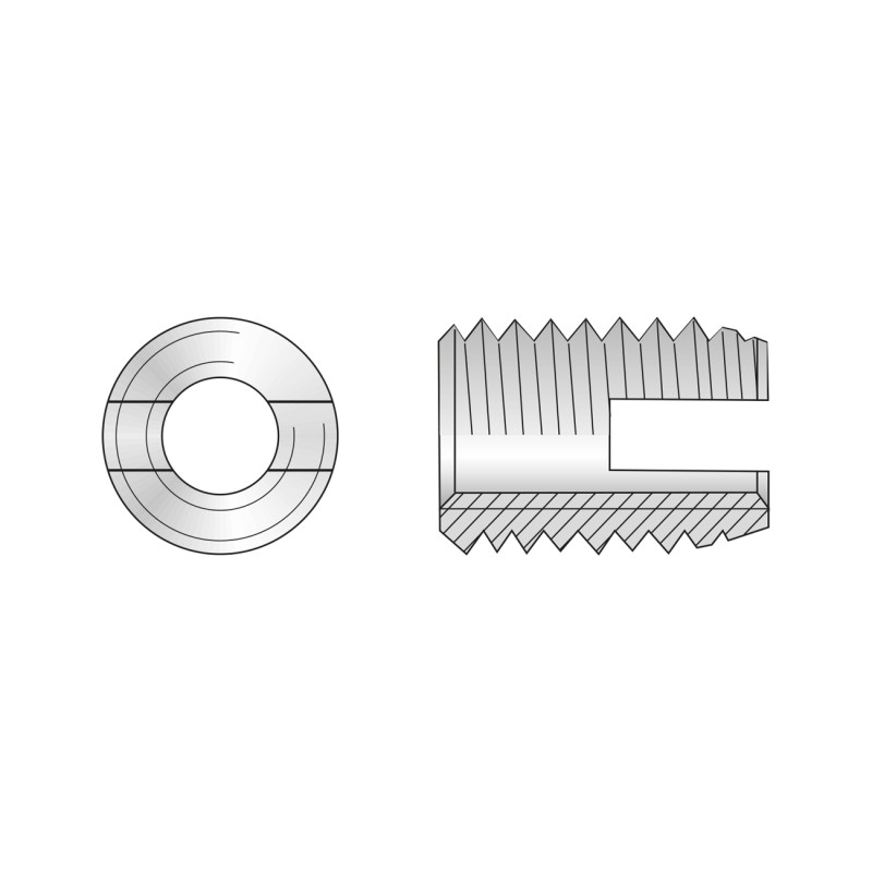 Piulita Ensat Norma 302 Otel Zincat-M5 X 10