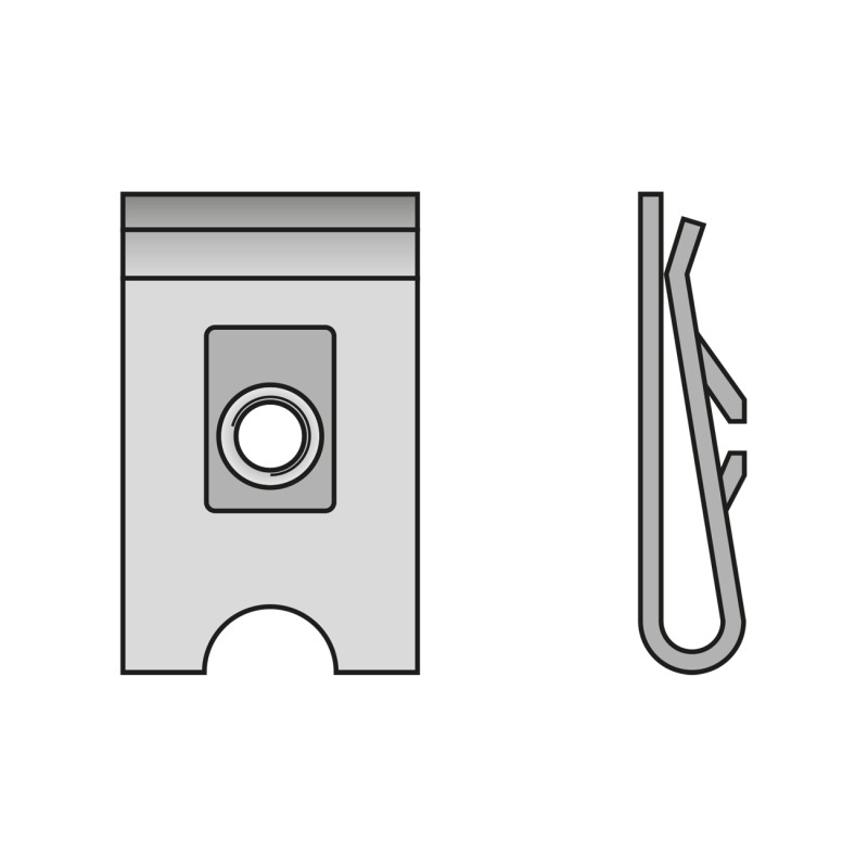 Piulita Pentru Tabla Otel-2.9 1.2-2.0