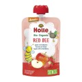 Piure de Fructe cu Mere si Capsuni Eco, Red Bee, Holle Baby, 100 g