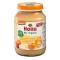 Piure de Mere, Banane si Caise Eco, Holle Baby, 190 g