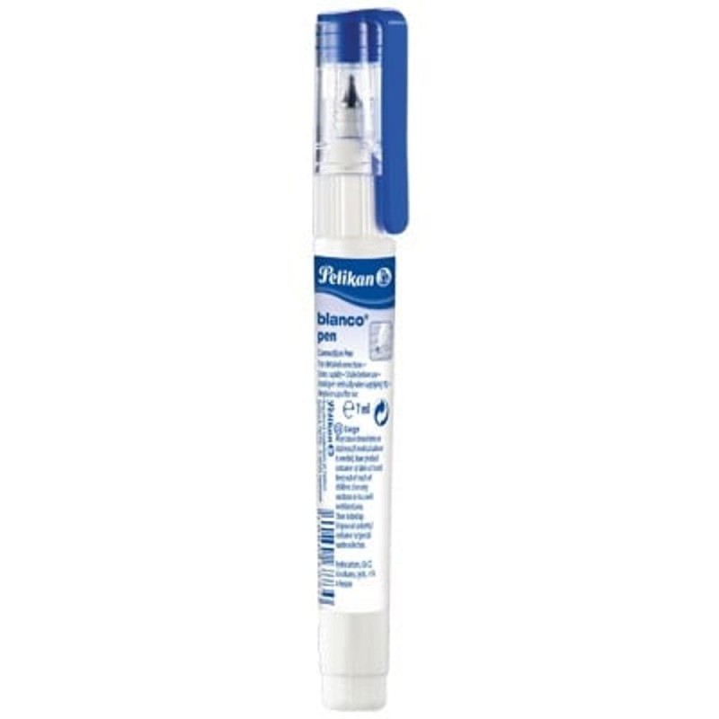 Pix Corector Blanco pe Baza de Solvent, Varf Metalic, 7 ml, Pelikan