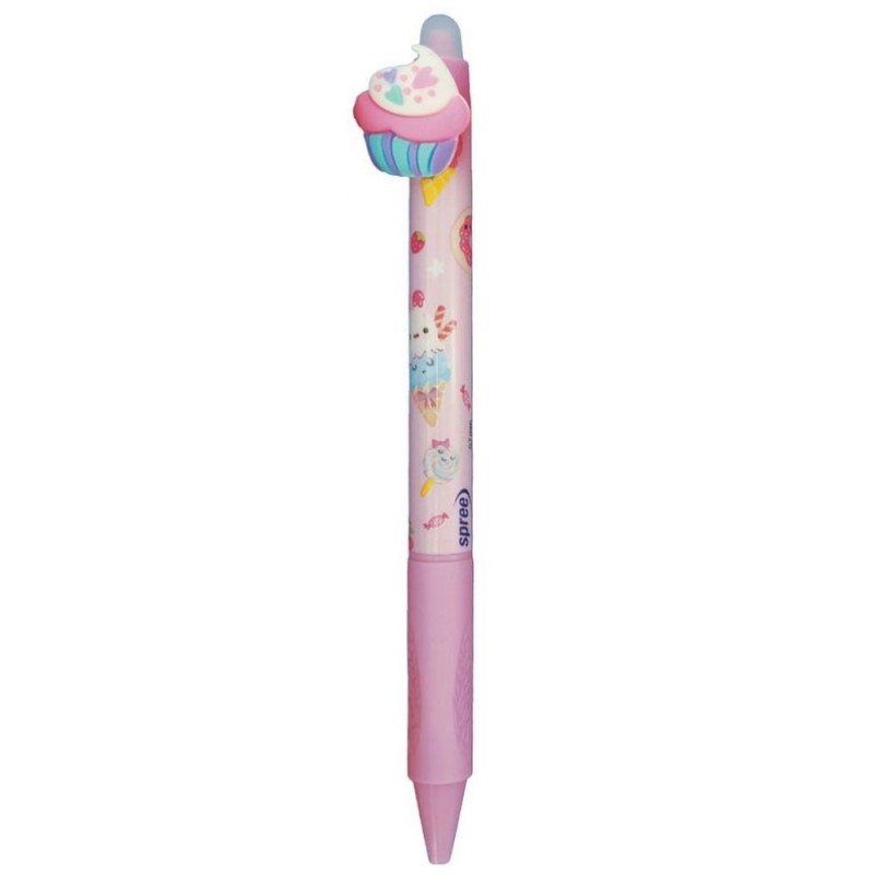 Pix cu Stergere, cu Figurina, Plastic, Multicolor