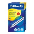 Pix Stick Super Soft, Mina Albastra, Cutie 12 Bucati, Pelikan