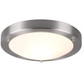 Plafoniera Condus, 1x E27, Putere 60 W, IP44, Nichel Mat, Trio