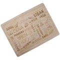 Planseta de Tocat din Bambus, 40 x 30 x 2 cm, Grunberg