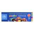 Plastilina, Diverse Culori, Pastel, 200 g, 10 Bucati