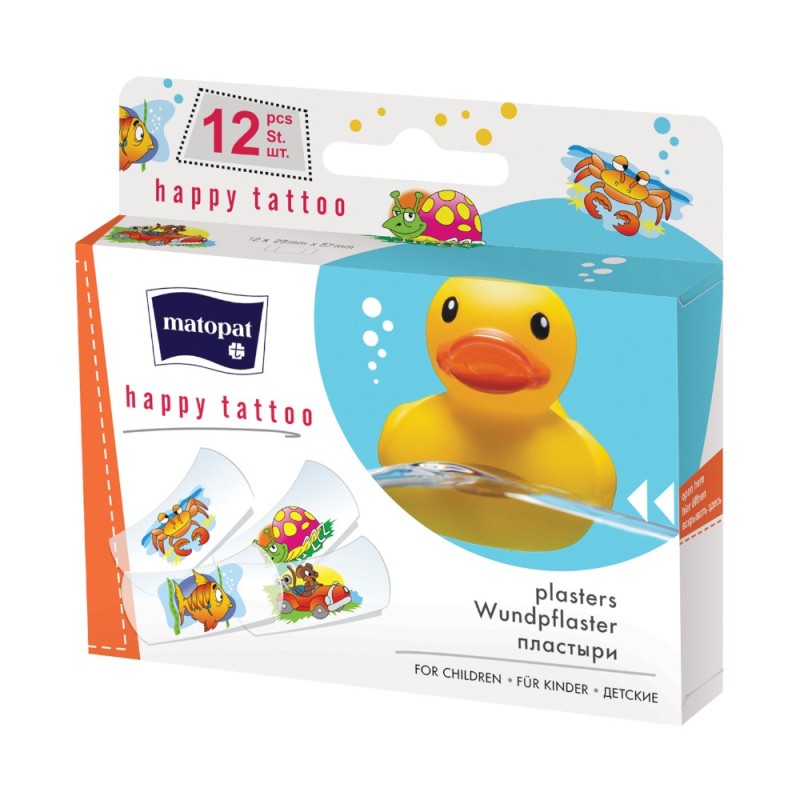 Plasturi Happy Tatoo Bella 12 Bucati