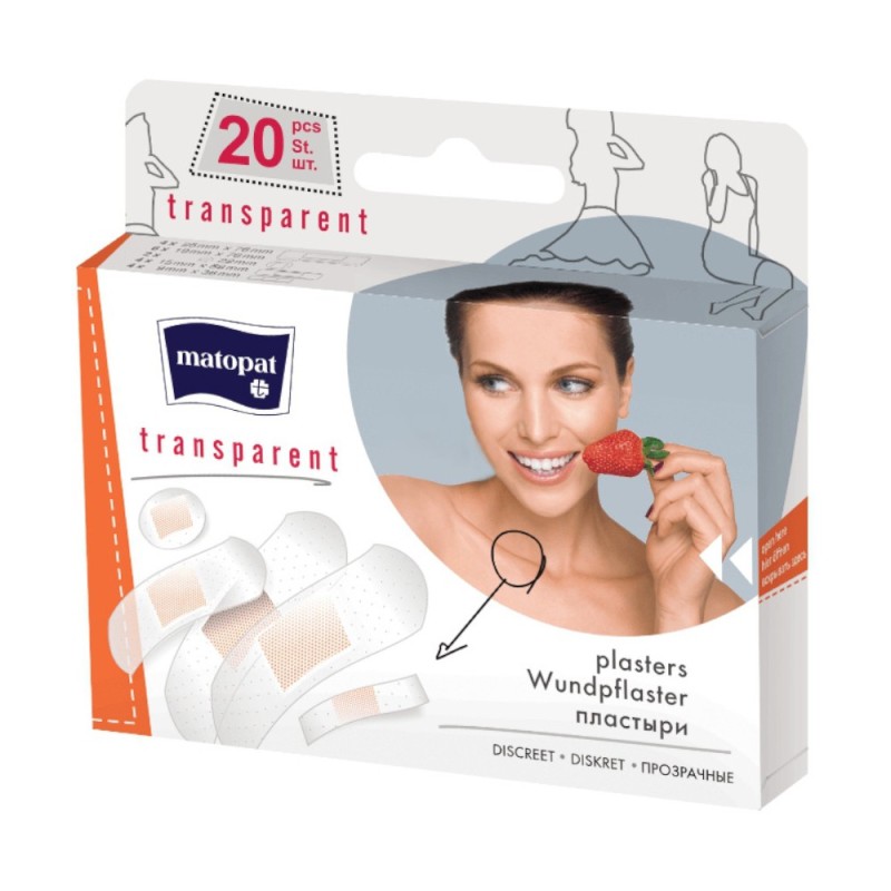 Plasturi Transparent Bella 20 Bucati