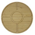 Platou din Bambus, pentru Prezentare si Servire, 30 x 30 x 1.70 cm, Grunberg
