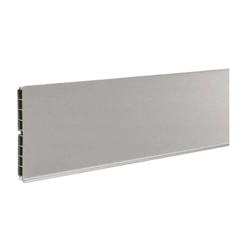 Plinta, Inaltime 100 mm, Alb Lucios, 2 m, Ideal Feroluc - Imagine 1