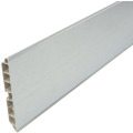 Plinta PVC, Inaltime 120 mm, Lungime 2000 mm, Finisaj Aluminiu, Ideal Feroluc