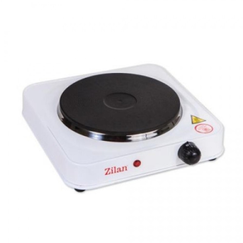 Plita Electrica, Putere 1500W, Termostat Reglabil in 5 Trepte, 1 Ochi, Alb