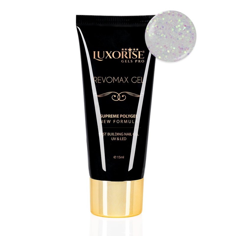 Polygel Revomax Gel Luxorise Celestial Sprinkles, 15 ml