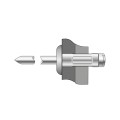 Pop-nituri Multigrip Cap Bombat Aluminiu Otel-3.2 X 11