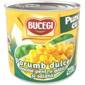 Porumb Dulce Boabe pentru Gatit si Salata Bucegi, 340 g