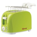 Prajitor de Paine Girmi TP11, 800 W, 6 Niveluri de Rumenire, Verde