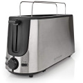 Prajitor de Paine, Inox, 7 Nivele Rumenire, Tava pentru Firmituri, 1000 W