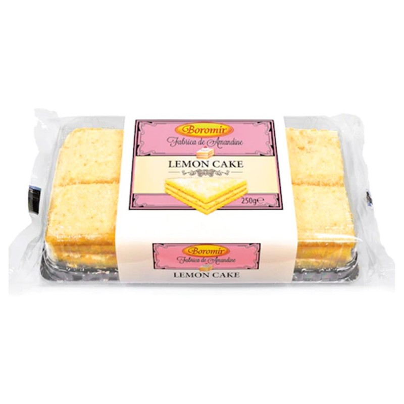 Prajitura cu Lamaie Boromir Lemon Cake, 250 g