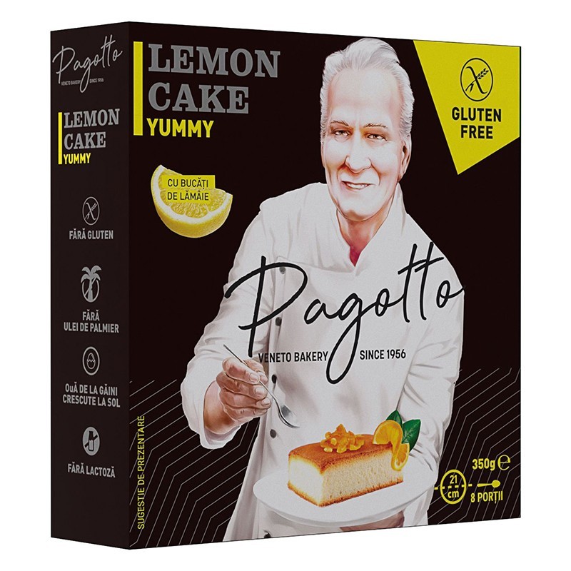 Prajitura cu Lamaie fara Gluten Pagotto, 350 g