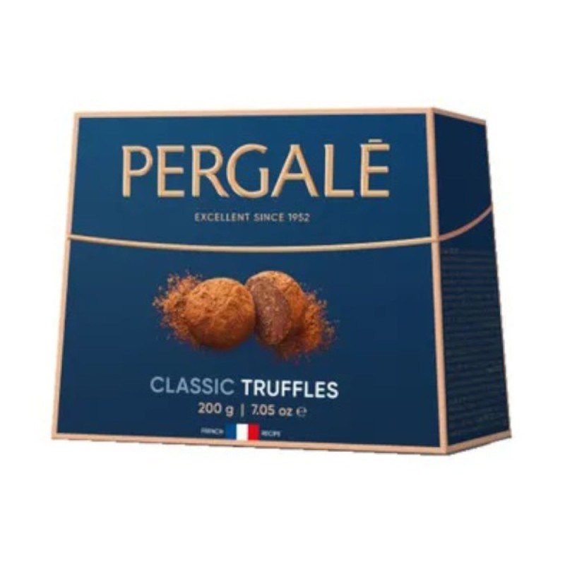 Praline Asortate, Pergale, Classic Truffles, 200 g